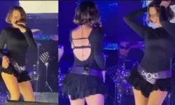 Zeynep Bastık sahneye damga vurdu! Kalça dansı gündem oldu