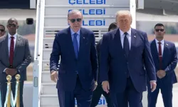 ABD Başkanı Donald Trump Ankara'da! Cumhurbaşkanı Erdoğan karşıladı...