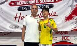 Arabanlı Taekwondocu bölge şampiyonu Ahmet Öztürk Gaziantep'i temsil edecek