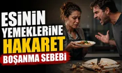 Yargıtay'dan emsal karar: Eşinin yemeklerine hakaret boşanma sebebi