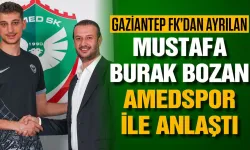 Gaziantep FK’dan ayrılan Mustafa Burak Bozan Amedspor ile anlaştı