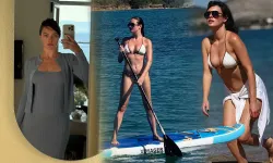 Melis Sezen Ildır'a gitti! Beyaz bikinisiyle fiziğini sergiledi