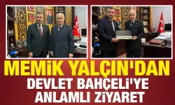 İş İnsanı Memik Yalçın'dan Devlet Bahçeli'ye Anlamlı Ziyaret