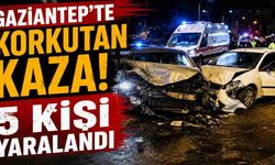 Gaziantep’te Korkutan Kaza: 5 Kişi Yaralandı
