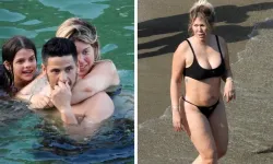 Wanda Nara tatilde! Plaj görüntüleri sosyal medyada gündem oldu