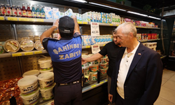 Başkan Mehmet Tahmazoğlu zabıta ekipleriyle denetime katıldı