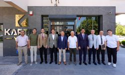 Vali Çeber’den hayırsever iş insanı Kenan Kartal’a ziyaret