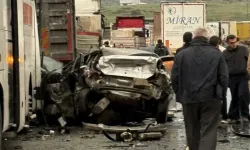 Gaziantep'te TAG Otoyolu'nda zincirleme kaza: 5 yaralı