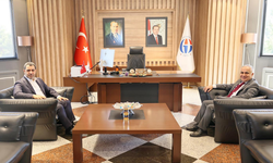 Milletvekili Bünyamin Bozgeyik’ten GAÜN Rektörü Doğan’a ziyaret