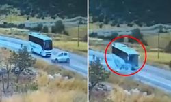 Gaziantep'teki 7 kişinin öldüğü feci kaza kamerada