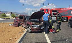 Gaziantep'te iki otomobil çarpıştı: 5 yaralı