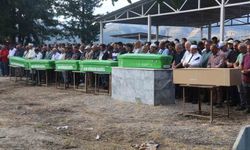 Gaziantep'te Kazada ölen 7 kişiye duygu dolu veda