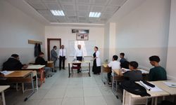 Başkan Tahmazoğlu MESEM öğrencilerini ziyaret etti