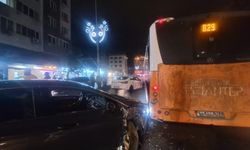 Gaziantep'te belediye otobüsü kazaya karıştı!