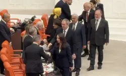 DEM Partililer Bahçeli’nin yanına gitti! Selamlaşmak için sıraya girdiler