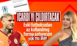 Wanda Nara, Mauro Icardi'nin formasını satışa çıkardı: Eski oyuncu, neredeyse hiç giyilmemiş!