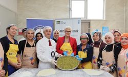 İsveç Büyükelçisi, Şahinbey Belediyesi aşevinde baklava açtı