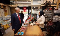 Başkan Tahmazoğlu vatandaşlarla iç içe