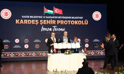 Gaziantep ile Gazze arasında kardeş şehir protokolü imzalandı