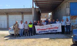 Gaziantep'te jandarmadan 361 traktör sürücüsüne 'güvenli tarım, güvenli trafik' eğitimi
