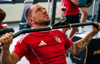 Gaziantep FK salonda kuvvet çalıştı