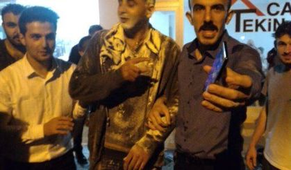 VİDEO HABER / Düğün sonunda damadın başına gelmeyen kalmadı