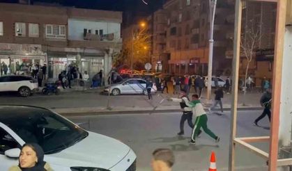 Batman’da terör yandaşları Van’ı gerekçe göstererek taşkınlık çıkardı