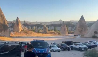 Kiğılı’nın reklam çekimleri için peribacalarına pamuk tıkadılar