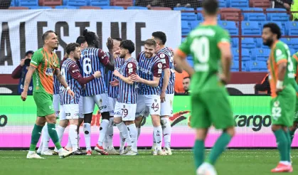 Trendyol Süper Lig: Trabzonspor: 4 - Alanyaspor: 3 (Maç sonucu)