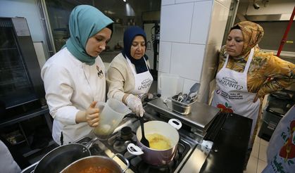Gastronomi kenti Gaziantep'te obeziteyle mücadele mutfaktan başlıyor