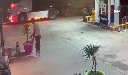 Fetö’cü kundakçı parkı tutuşturduğu benzinleri böyle almış