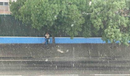 Gaziantep’te sağanak ve dolu