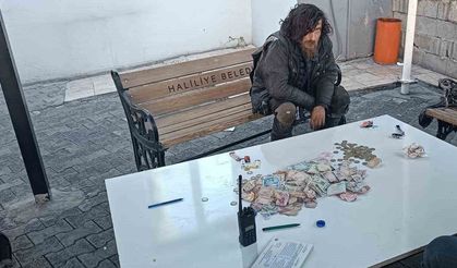 Üzerinden 20 bin lira çıkan dilenci sınır dışı edildi