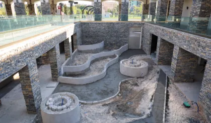 Başkan Fatma Şahin, mozaik temalı bahçeleri yerinde inceledi