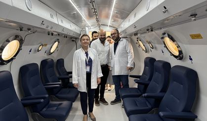 Gaziantep Şehir Hastanesinden Güneydoğu'ya 'Hiperbarik oksijen tedavisi' hizmeti