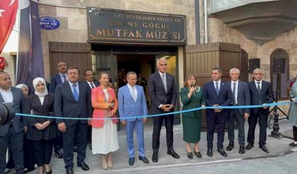 Bakan Ersoy, Gaziantep Mutfak Müzesi açılışını yaptı