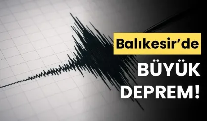 Balıkesir’de 6.1 büyüklüğünde deprem! 3 bina yıkıldı...