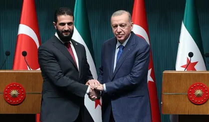 Suriye Devlet Başkanı Eş-Şara: '(Suriye'ye yaptırımların kaldırılması) Cumhurbaşkanı Erdoğan'a teşekkürler'