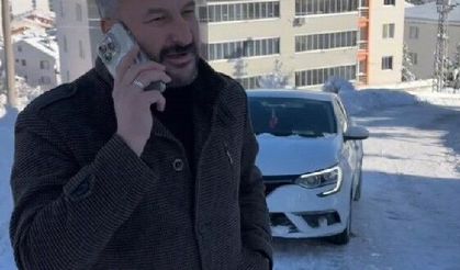 Başkan yolda kaldı, kendini eleştirdi