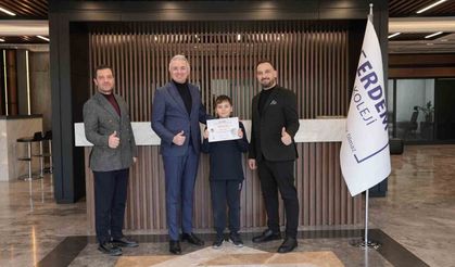 Erdem Koleji öğrencisinden uluslararası arenada üst düzey başarı