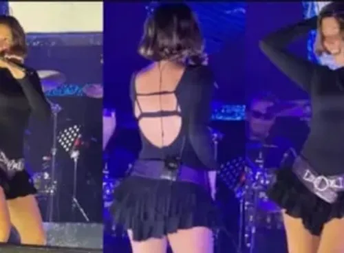 Zeynep Bastık sahneye damga vurdu! Kalça dansı gündem oldu