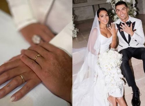 Cristiano Ronaldo ve Georgina Rodríguez evlendi