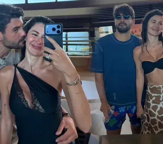 Nesrin Cavadzade balayında! Yeni fotoğraflar geldi