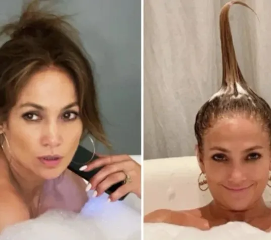 Jennifer Lopez küvet pozlarına devam ediyor: Ofisini taşıdı