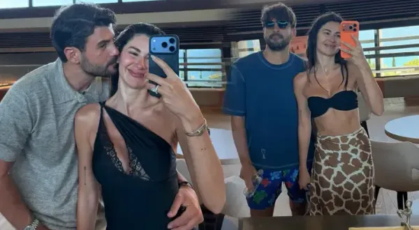 Nesrin Cavadzade balayında! Yeni fotoğraflar geldi