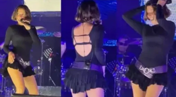 Zeynep Bastık sahneye damga vurdu! Kalça dansı gündem oldu