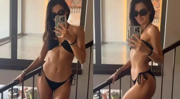 Nesrin Cavadzade tatil pozlarıyla gündem oldu! Bikinili paylaşımına beğeni yağdı