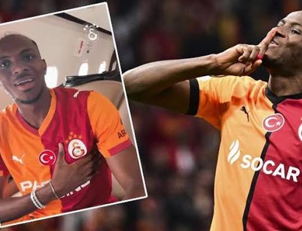 Galatasaray, Osimhen'e kavuştu! İstanbul'a geldi...