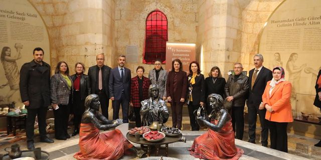Gaziantep Hamam Kültürü Sergisi Açıldı