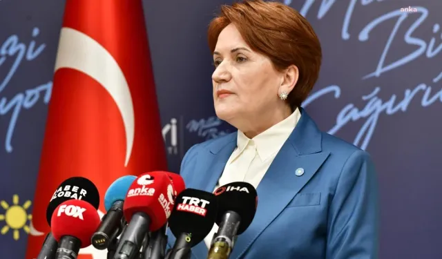 İYİ Parti lideri Akşener: "CHP’nin bu jest isteme işleminden bıktım, usandım, midem bulanıyor artık"